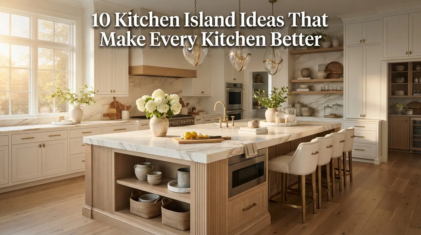 10 Kitchen Island Ideas That Make Every Kitchen Better