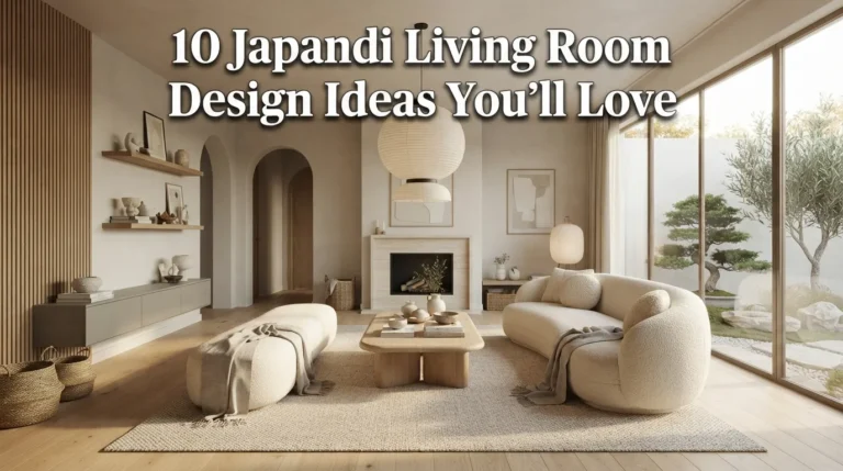 10 Japandi Living Room Design Ideas You'll Love