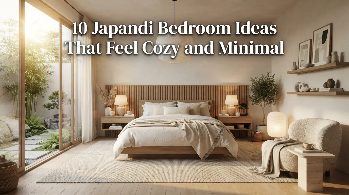 10 Japandi Bedroom Ideas That Feel Cozy and Minimal
