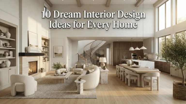 10 Dream Interior Design Ideas for Every Home