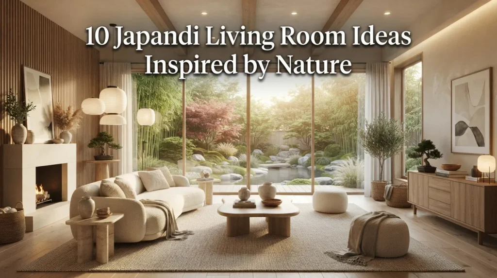 10 Japandi Living Room Ideas Inspired by Nature