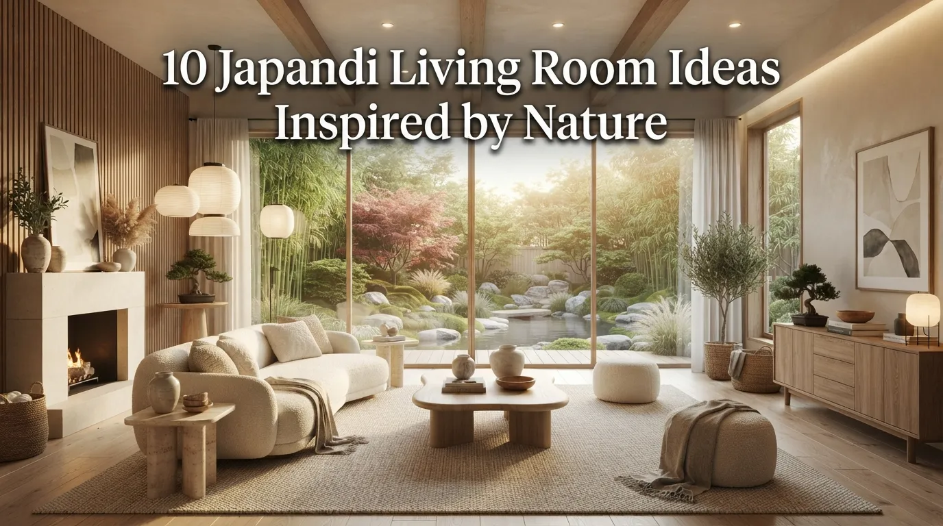 10 Japandi Living Room Ideas Inspired by Nature