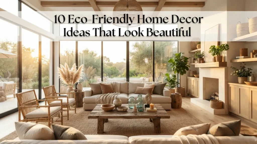10 Eco-Friendly Home Decor Ideas That Look Beautiful