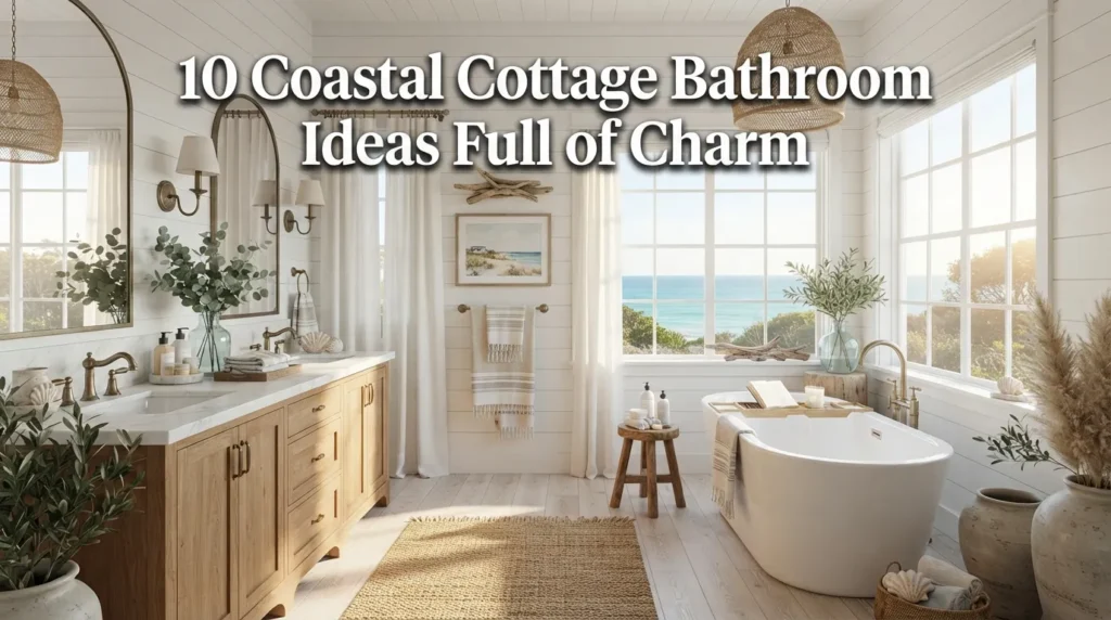 10 Coastal Cottage Bathroom Ideas Full of Charm