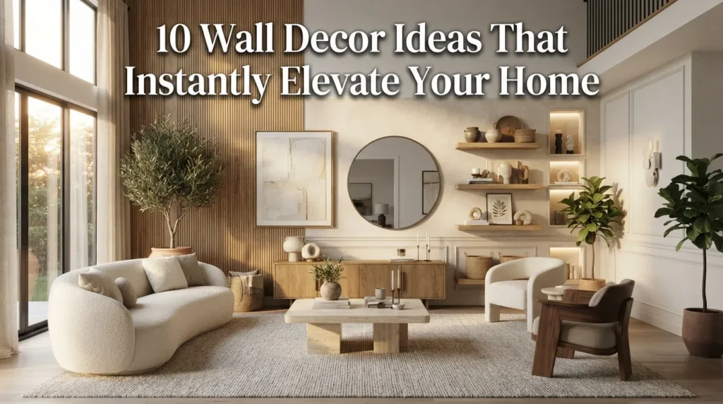 10 Wall Decor Ideas That Instantly Elevate Your Home
