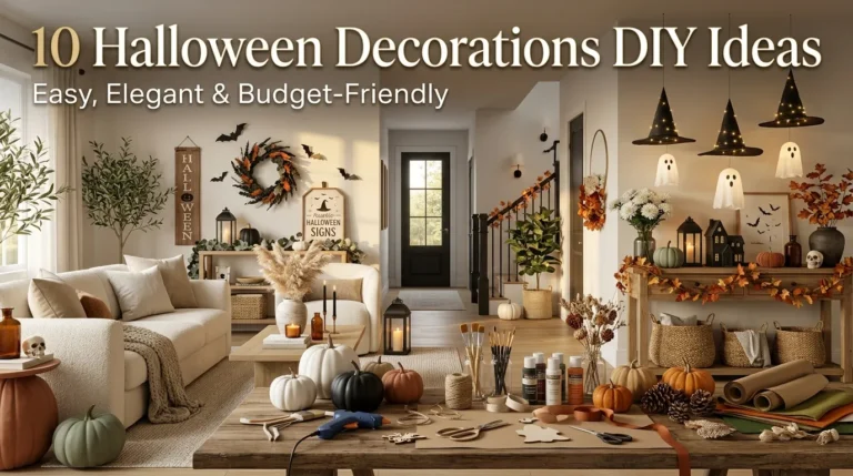 10 Halloween Decorations DIY Ideas