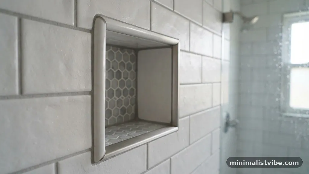 Impact on Waterproofing and Grout - Bullnose Tile vs Schluter Jolly Edge for Shower Niche Trims