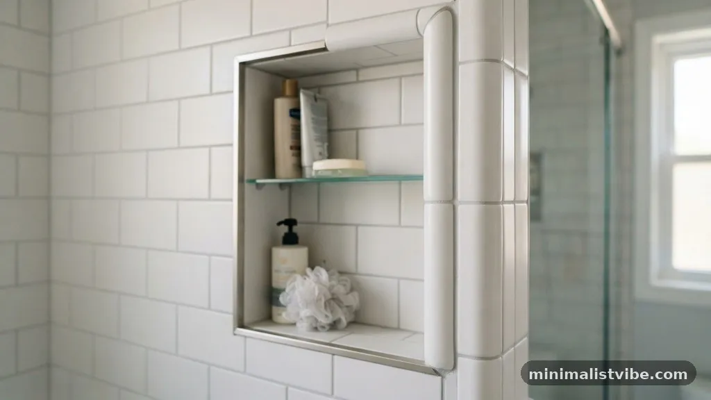 Understanding the Aesthetic Differences - Bullnose Tile vs Schluter Jolly Edge for Shower Niche Trims