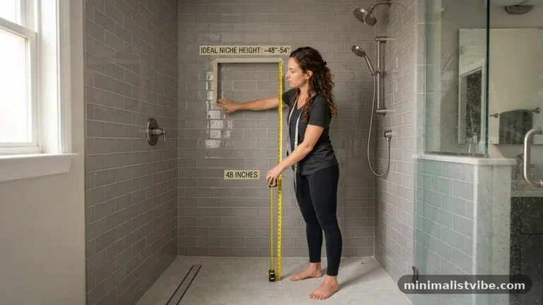 What Is the Best Height to Install a Shower Niche from the Floor?