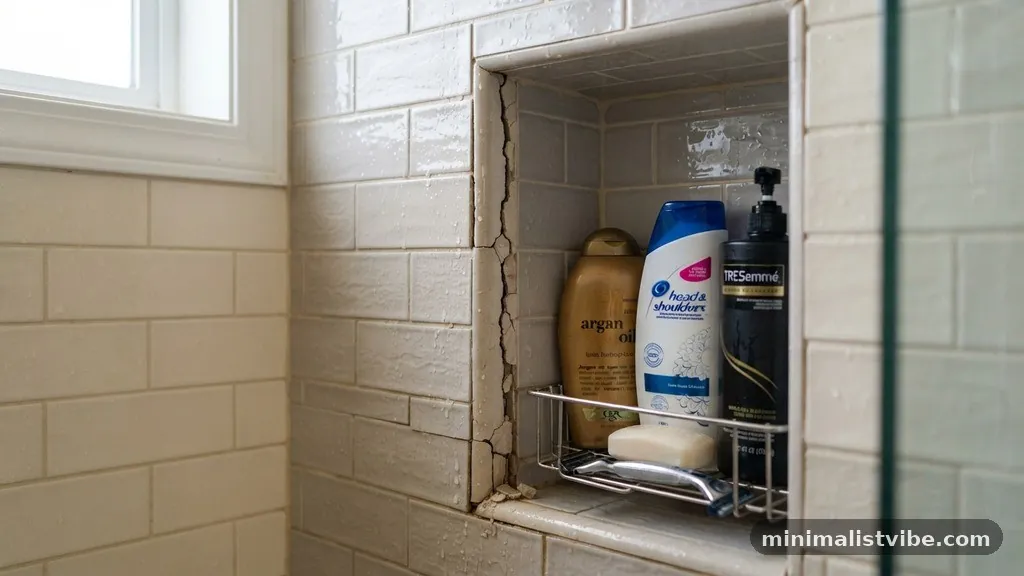 Why Thermal Expansion Causes Grout Failure - Why Did the Tile Grout Crack Inside the Corner of the Shower Niche?
